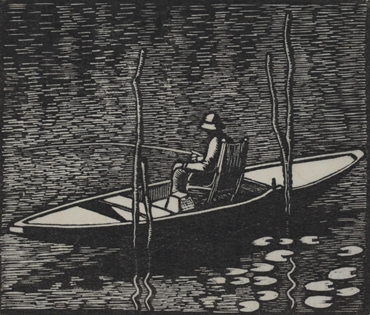 Paulémile Pissarro - Fisherman in his Boat