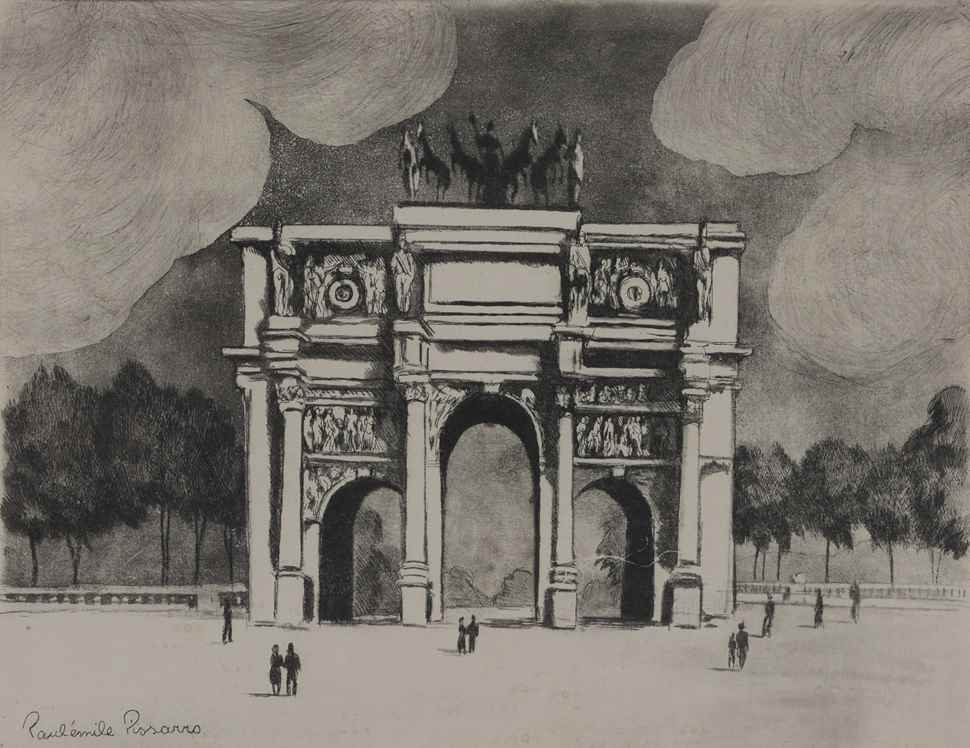 L’Arc de Triomphe - Paulémile Pissarro (1884 - 1972)