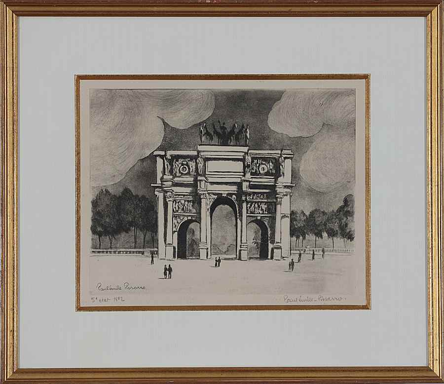 L’Arc de Triomphe - Paulémile Pissarro (1884 - 1972)