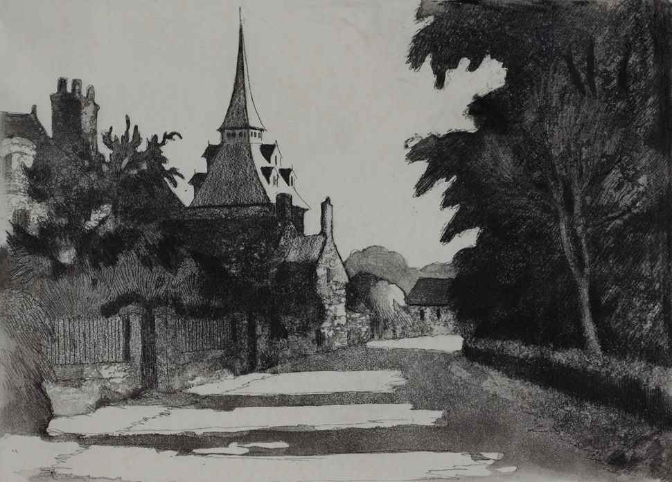 Le Village de Landel - Paulémile Pissarro (1884 - 1972)
