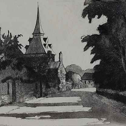 Le Village de Landel - Paulémile Pissarro (1884 - 1972)