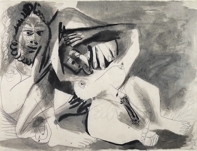 Pablo Picasso - Homme et Femme Nus