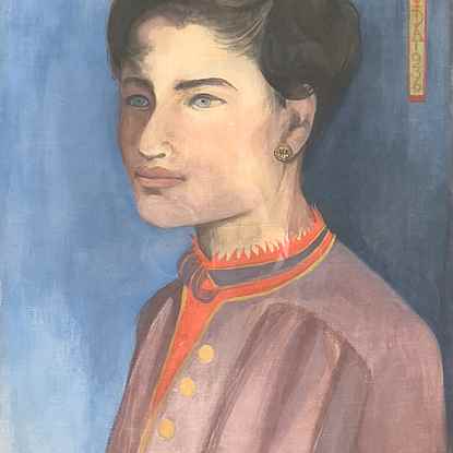Portrait of a Woman - Orovida Pissarro (1893 - 1968)