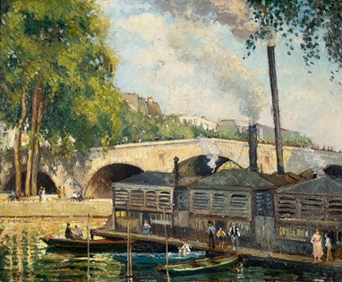 Georges Manzana Pissarro - Les Bateaux Lavoir, Paris
