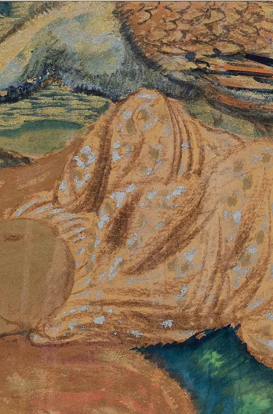 Odette aux seins nus - Georges Manzana Pissarro (1871 - 1961)