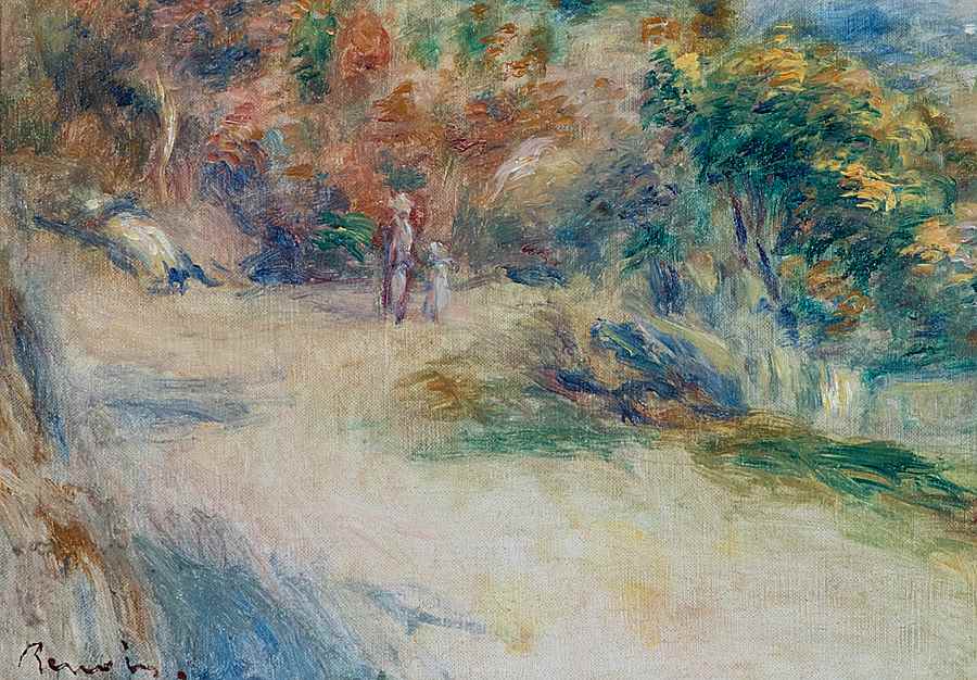 Vue prise des Collettes, Cagnes  - Pierre-Auguste Renoir (1841 - 1919)