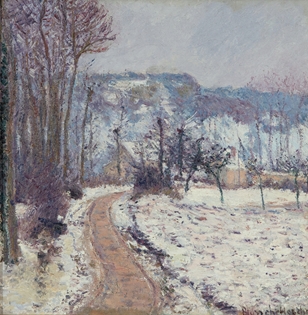 Blanche Hoschedé Monet - Paysage de neige