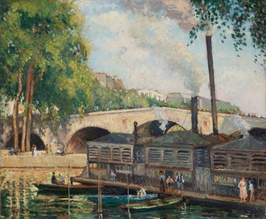 Georges Manzana Pissarro - Les Bateaux Lavoir, Paris