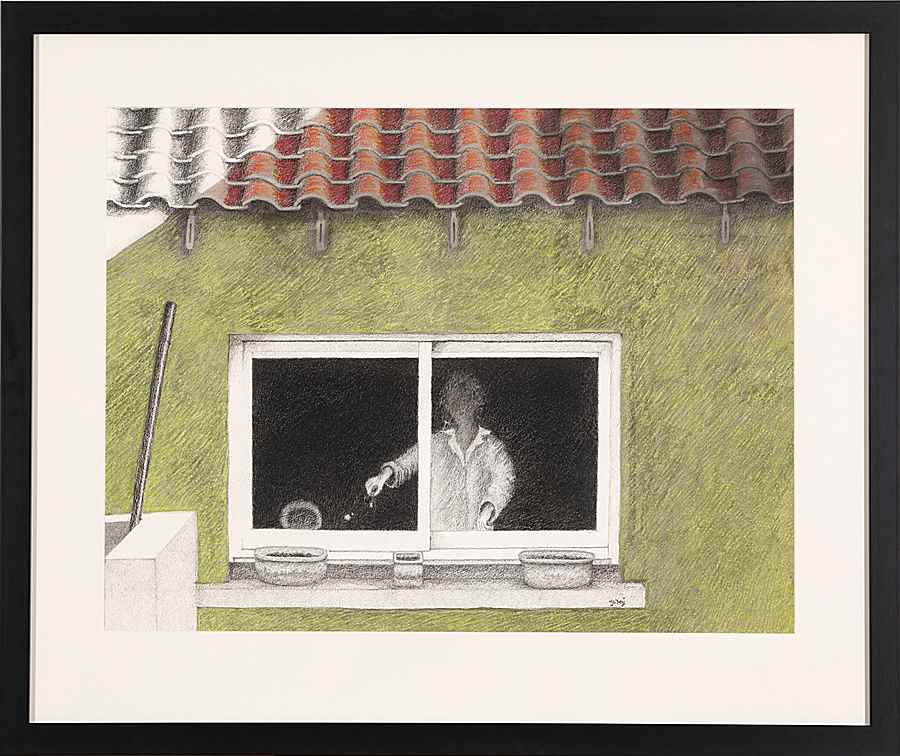 Voisinage - Yvon Pissarro (b. 1937 - )