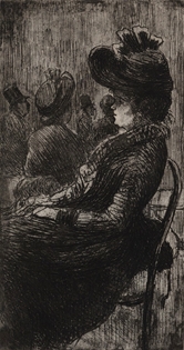 Lucien Pissarro - Une Femme Assise