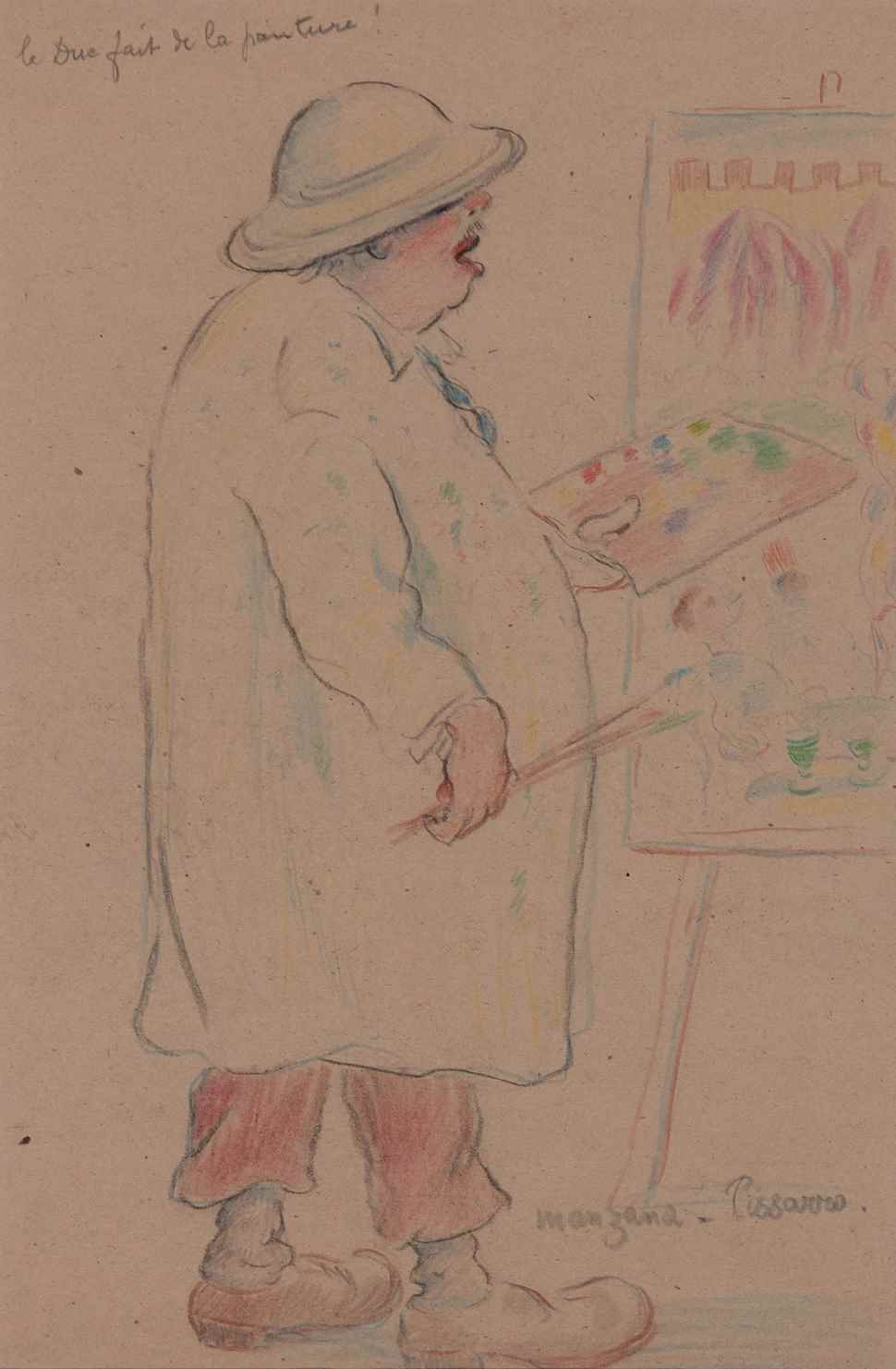Le Due Fait de la Peinture - Georges Manzana Pissarro (1871 - 1961)