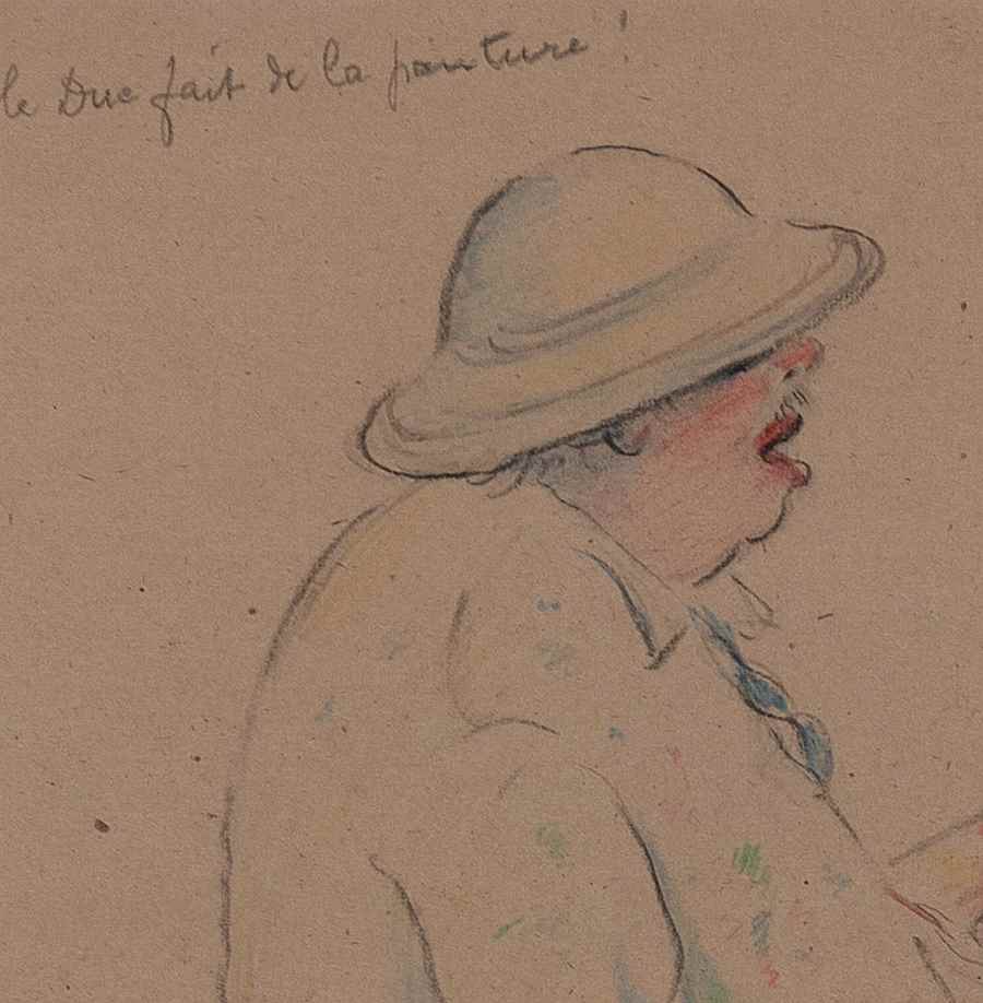 Le Due Fait de la Peinture - Georges Manzana Pissarro (1871 - 1961)