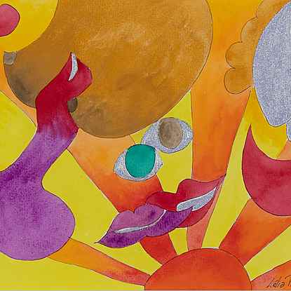 Sunny Side Up - Lélia Pissarro, Contemporary (b. 1963 - )