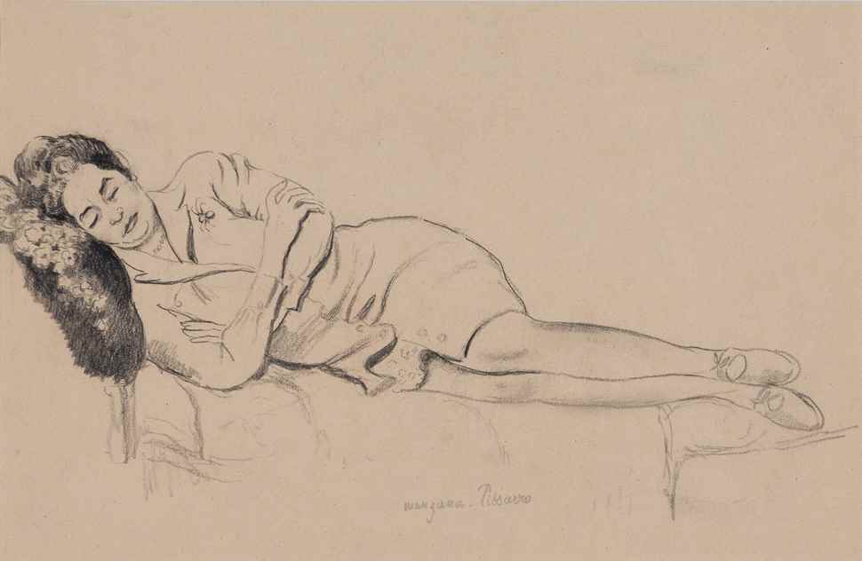 Roboa Sleeping (The Artist's Wife) - Georges Manzana Pissarro (1871 - 1961)