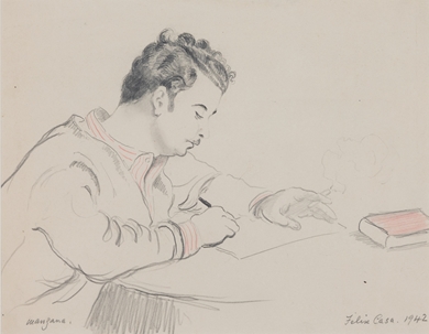 Georges Manzana Pissarro - Portrait of Félix