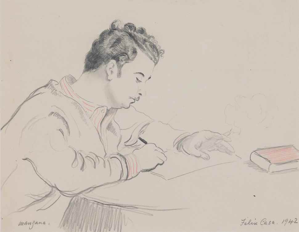 Portrait of Félix - Georges Manzana Pissarro (1871 - 1961)