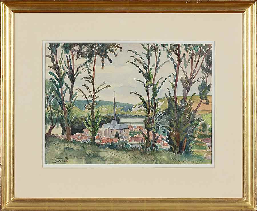 Les Andelys - Ludovic-Rodo Pissarro (1878 - 1952)