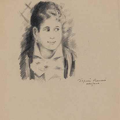 D'après Renoir - Georges Manzana Pissarro (1871 - 1961)