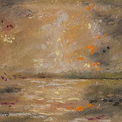 La Rivière de Lyora - Lélia Pissarro, Contemporary (b. 1963 - )