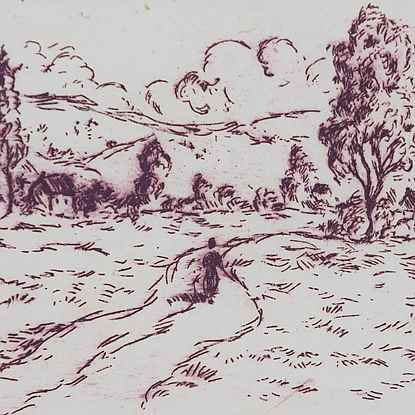 Veronique on the Pass - Lélia Pissarro, Figurative (b. 1963 - )