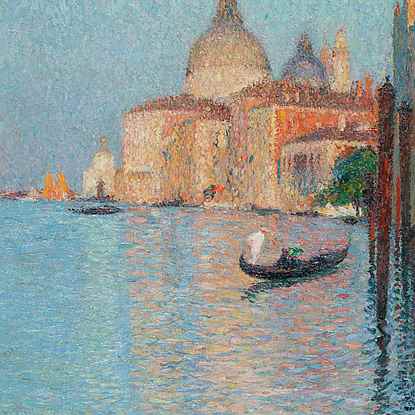 Vue de la Salute à Venise - Henri Martin (1860 - 1943)