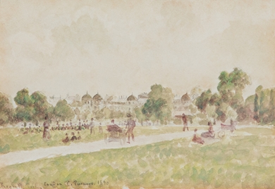 Camille Pissarro - Regent's Park, London