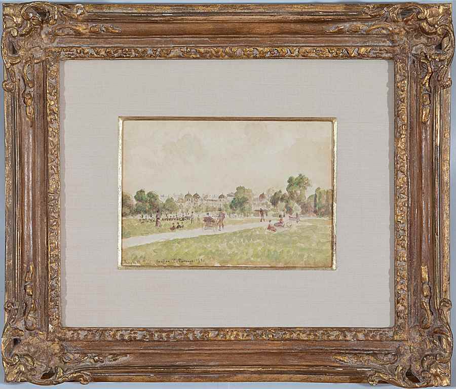 Regent's Park, London - Camille Pissarro (1830 - 1903)