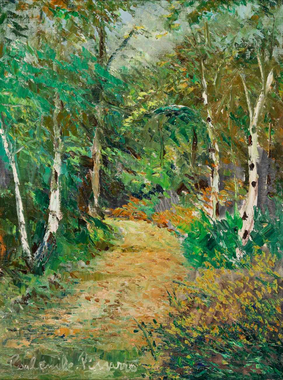 Le sentier fleuri - Paulémile Pissarro (1884 - 1972)