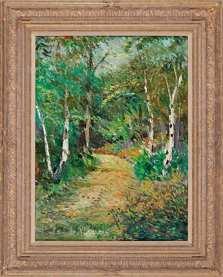 Le sentier fleuri - Paulémile Pissarro (1884 - 1972)