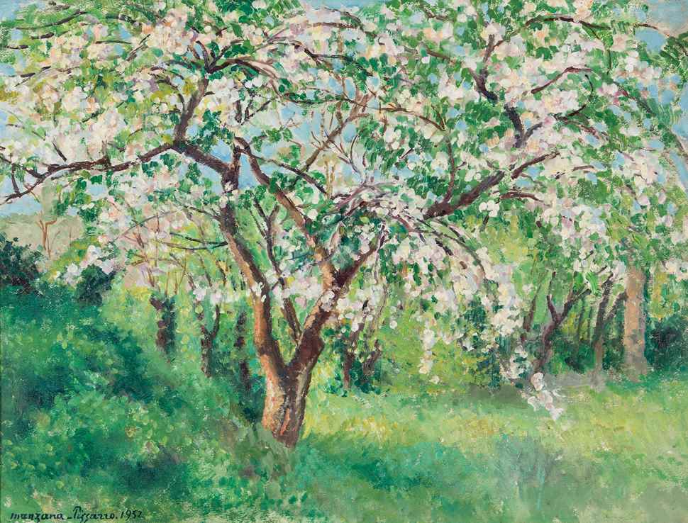 Cerisier en Fleurs - Georges Manzana Pissarro (1871 - 1961)