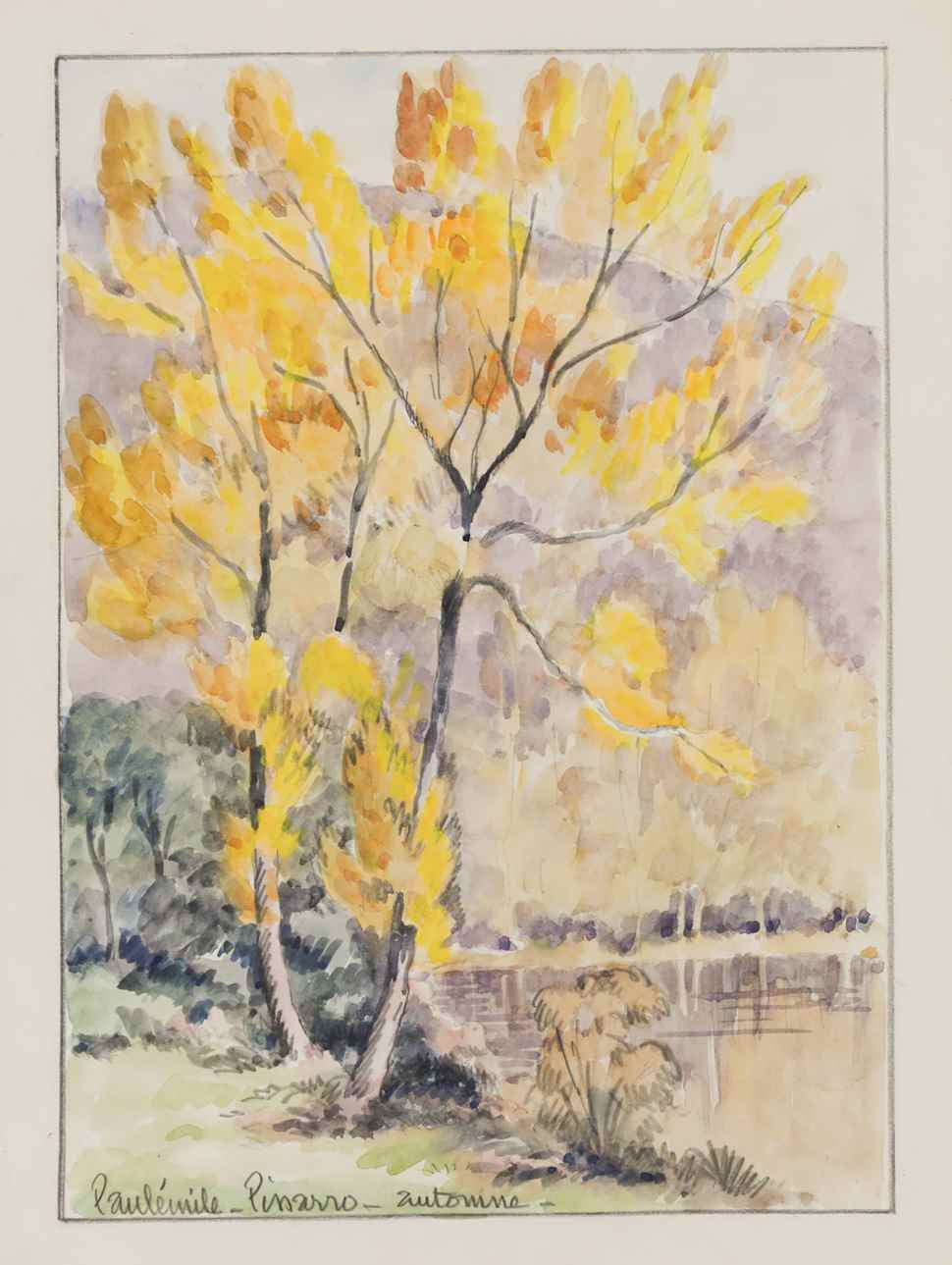 La Suisse Normande en Automne - Paulémile Pissarro (1884 - 1972)