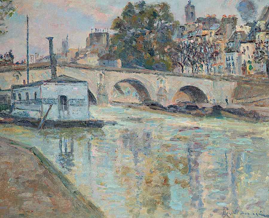 La Seine à Paris - Armand Guillaumin (1841 - 1927)