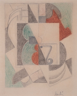 Auguste Herbin - Composition cubiste