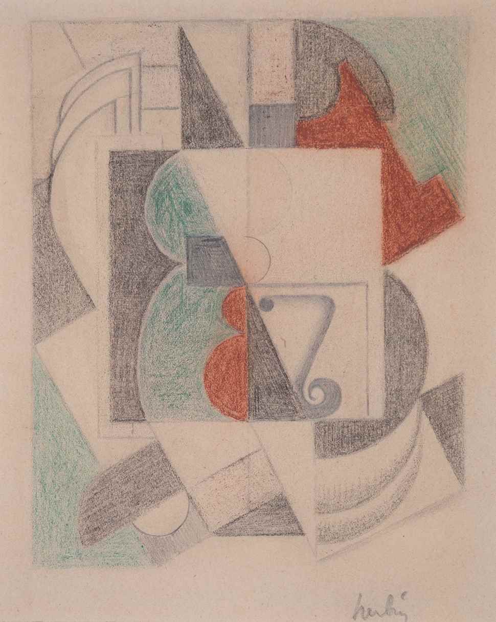 Composition cubiste - Auguste Herbin (1882 - 1960)