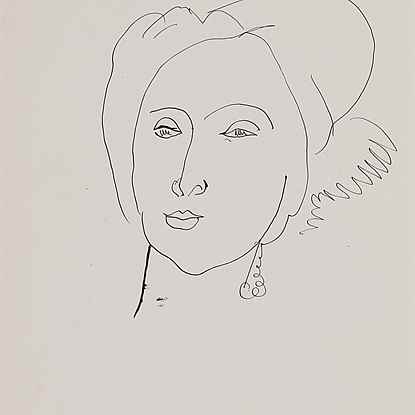 Le Turban - Henri Matisse (1869 - 1954)
