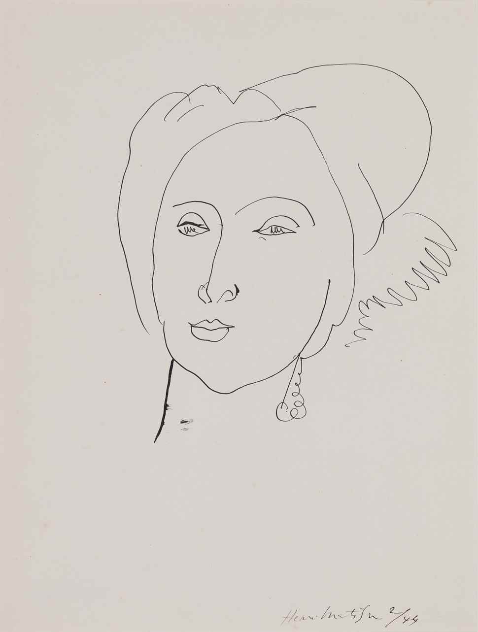 Le Turban - Henri Matisse (1869 - 1954)