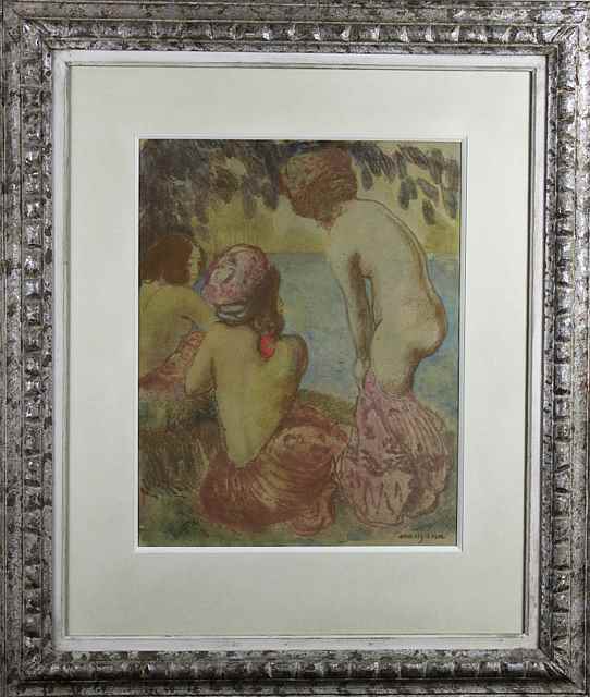 Les Baigneuses - Georges Manzana Pissarro (1871 - 1961)