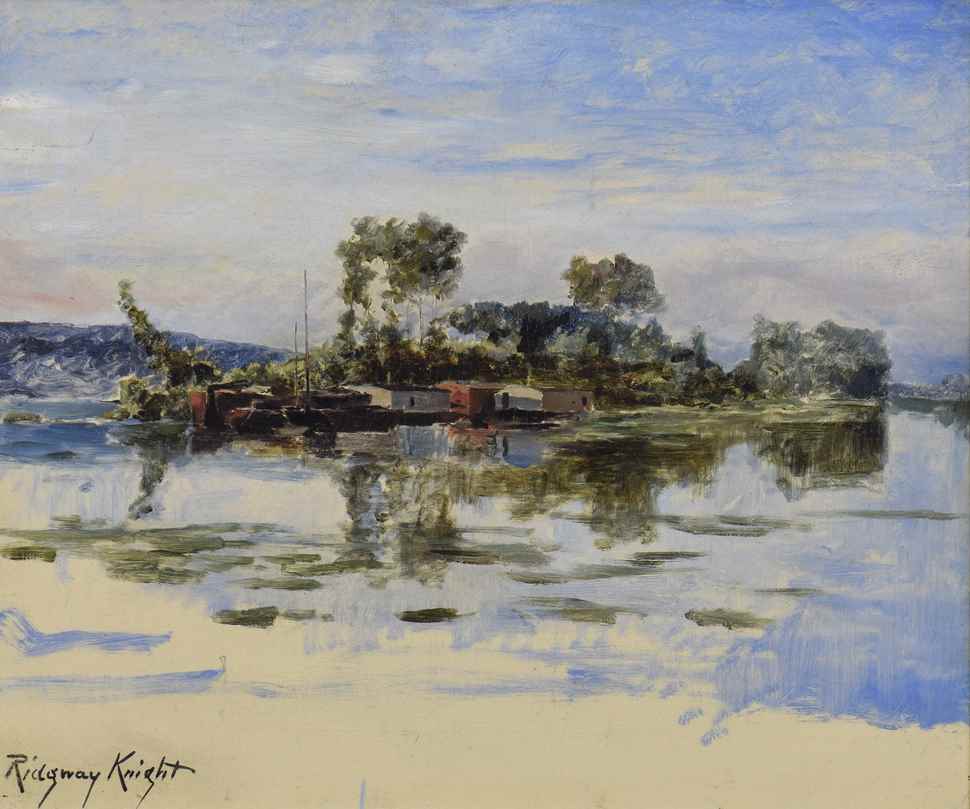The Island - Daniel Ridgway Knight (1839 - 1924)