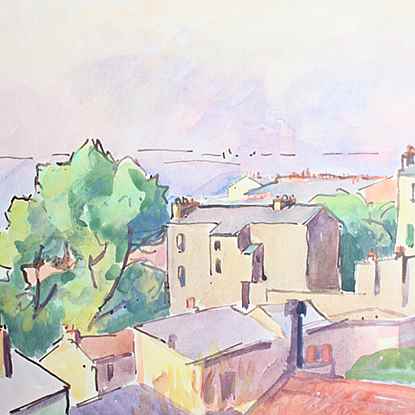 City View - Ludovic-Rodo Pissarro (1878 - 1952)