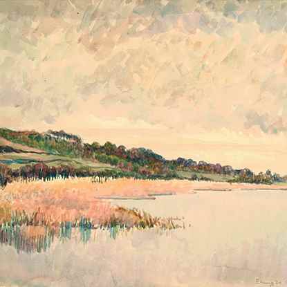 Étang de Cernay - Ludovic-Rodo Pissarro (1878 - 1952)
