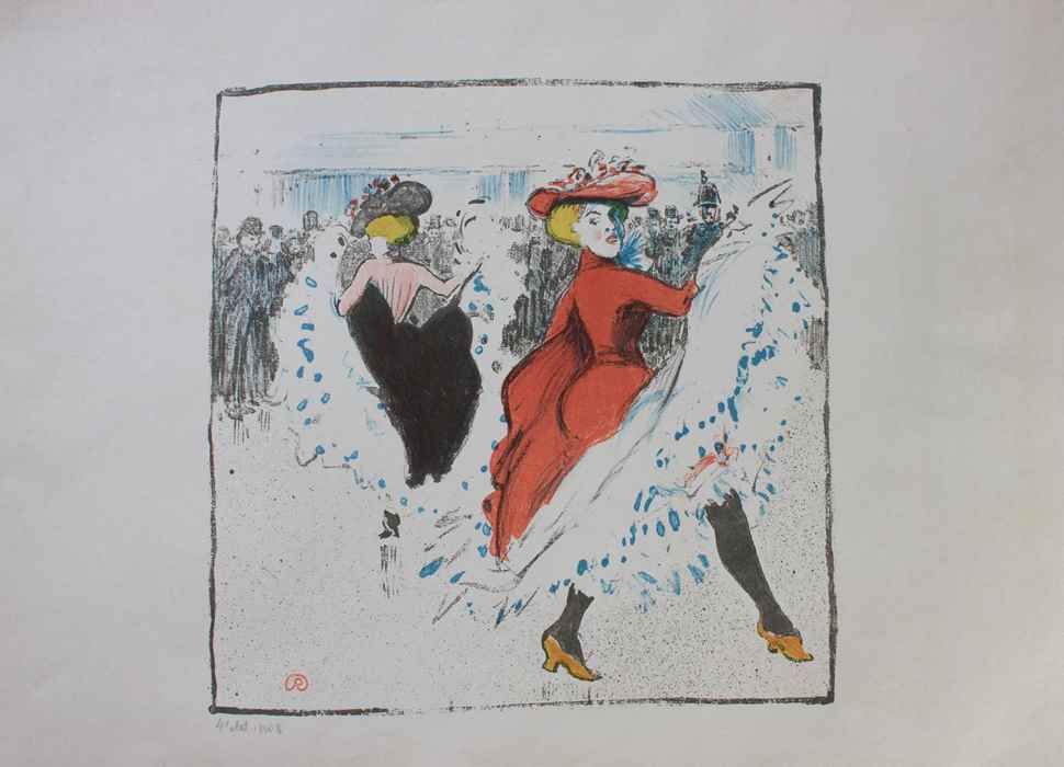Cancan Dancers - Ludovic-Rodo Pissarro (1878 - 1952)