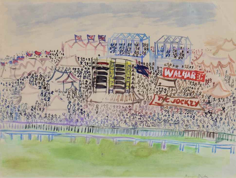 Le Champ de Courses à Epsom - Raoul Dufy (1877 - 1953)