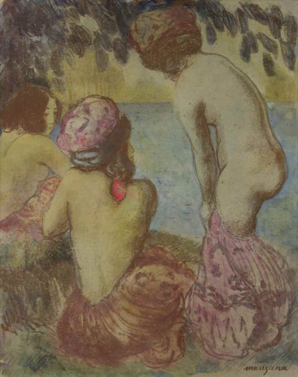 Les Baigneuses - Georges Manzana Pissarro (1871 - 1961)
