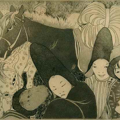 The Nomads - Orovida Pissarro (1893 - 1968)