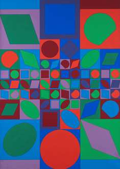 VictorVasarely - Farbwelt
