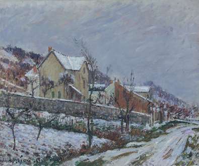 GustaveLoiseau - Paysage de neige