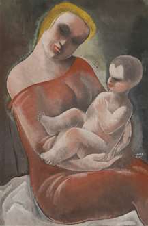 BélaKádár - Mother and Child