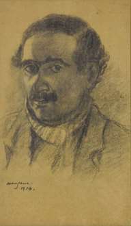 Georges ManzanaPissarro - Self portrait
