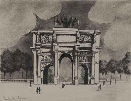 PaulémilePissarro - L’Arc de Triomphe
