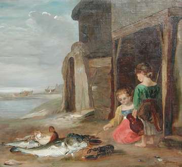 WilliamCollins (Attributed to) - After the Catch